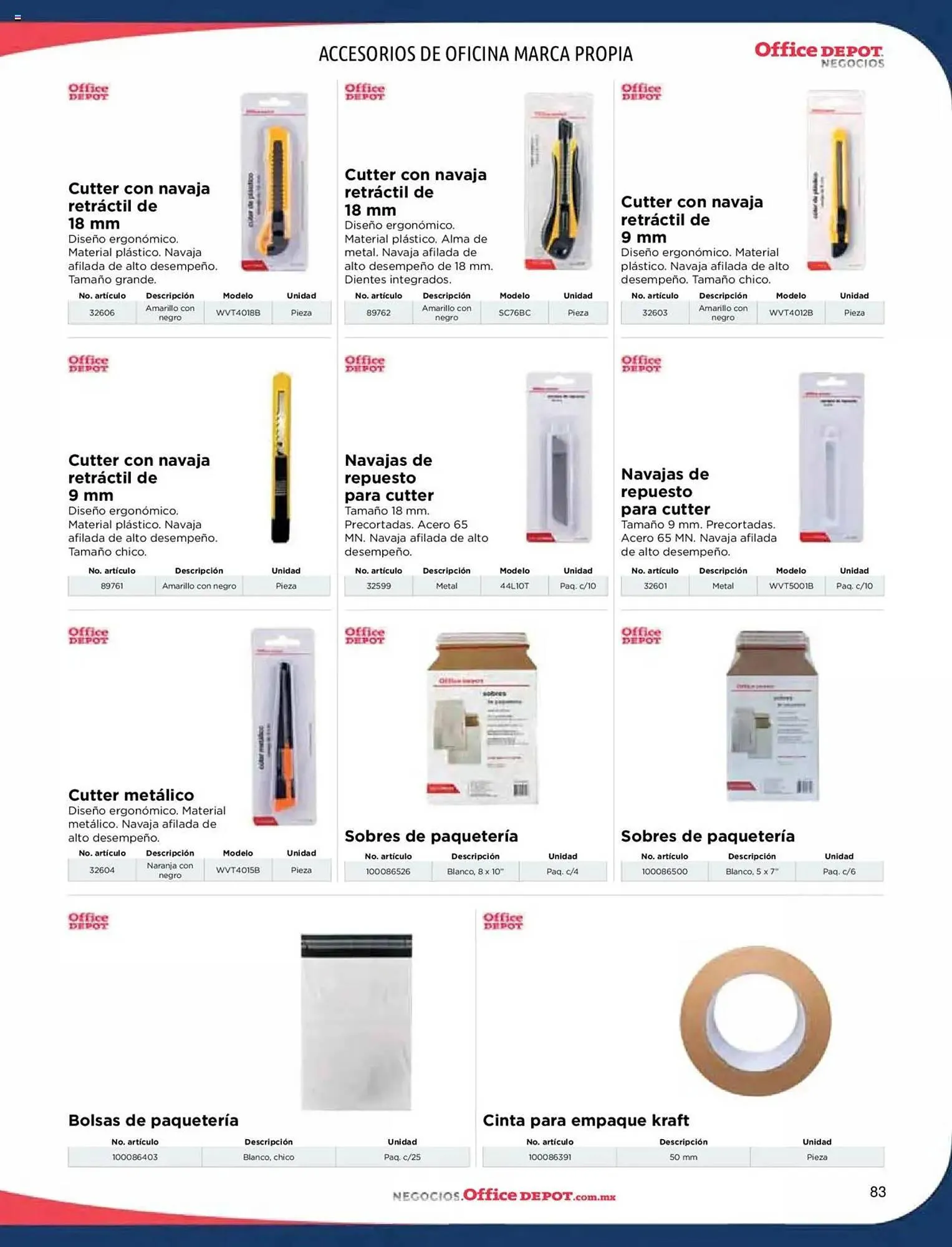 Catálogo de Catálogo Office Depot 9 de enero al 31 de diciembre 2025 - Pagina 85