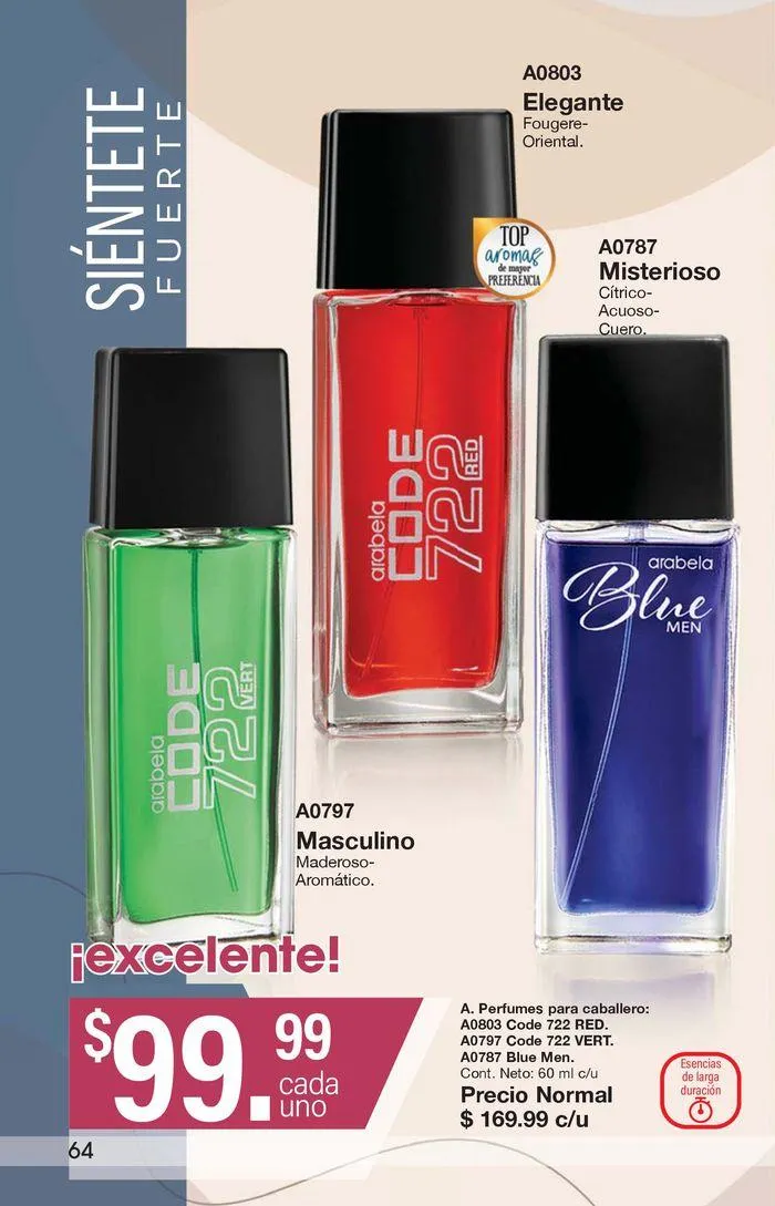 Catálogo de Arabela Campaña 16 4 de julio al 25 de julio 2024 - Pagina 64