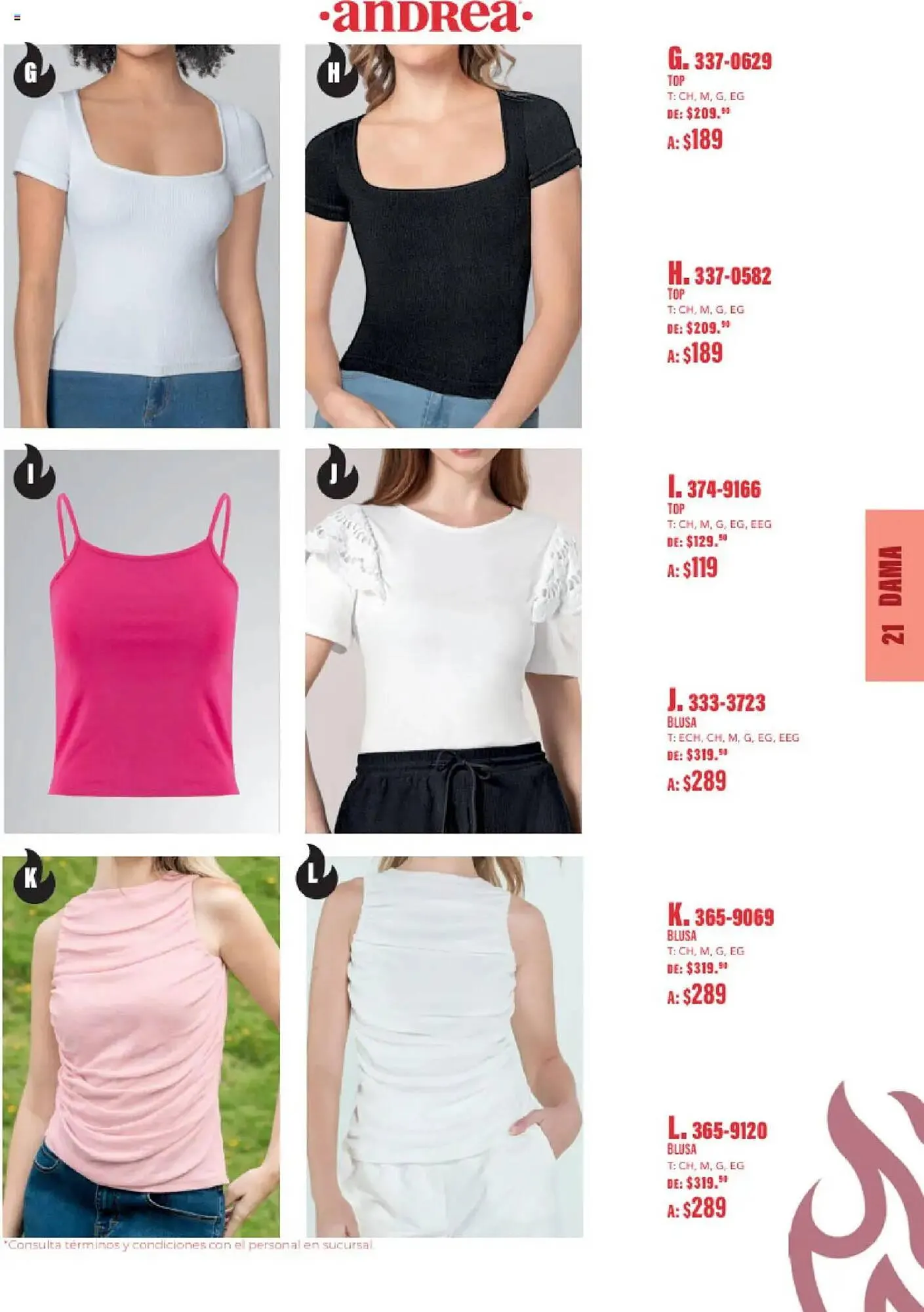 Catálogo de Catálogo Andrea 27 de julio al 30 de julio 2025 - Pagina 21