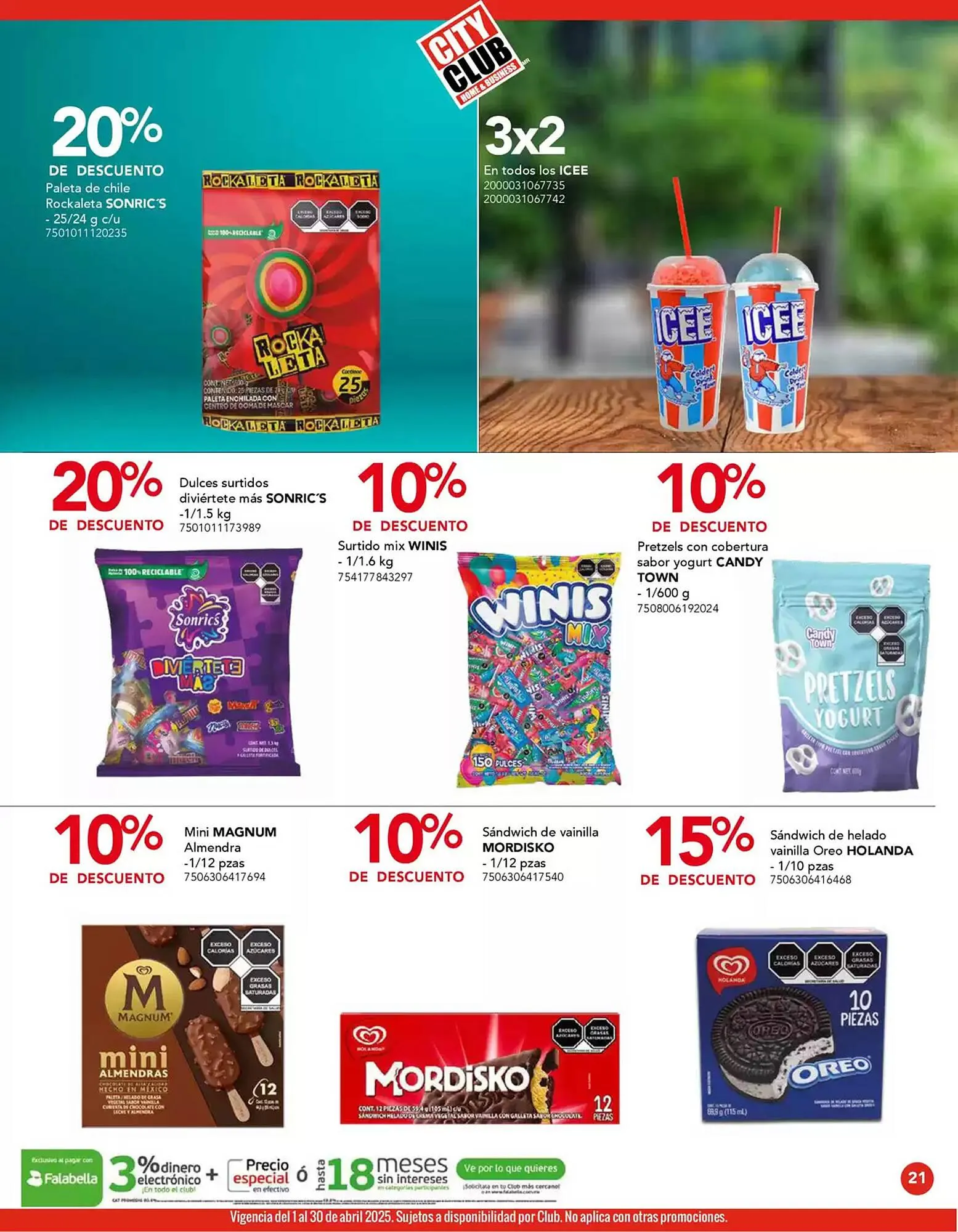 Catálogo de Catálogo City Club 1 de abril al 30 de abril 2025 - Pagina 21