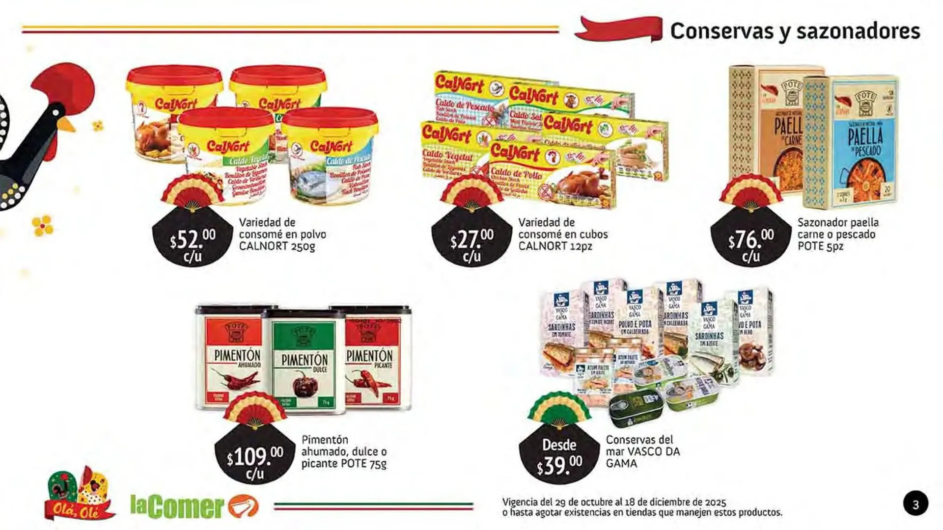 Catálogo de Folleto La Comer 29 de octubre al 18 de diciembre 2025 - Pagina 3