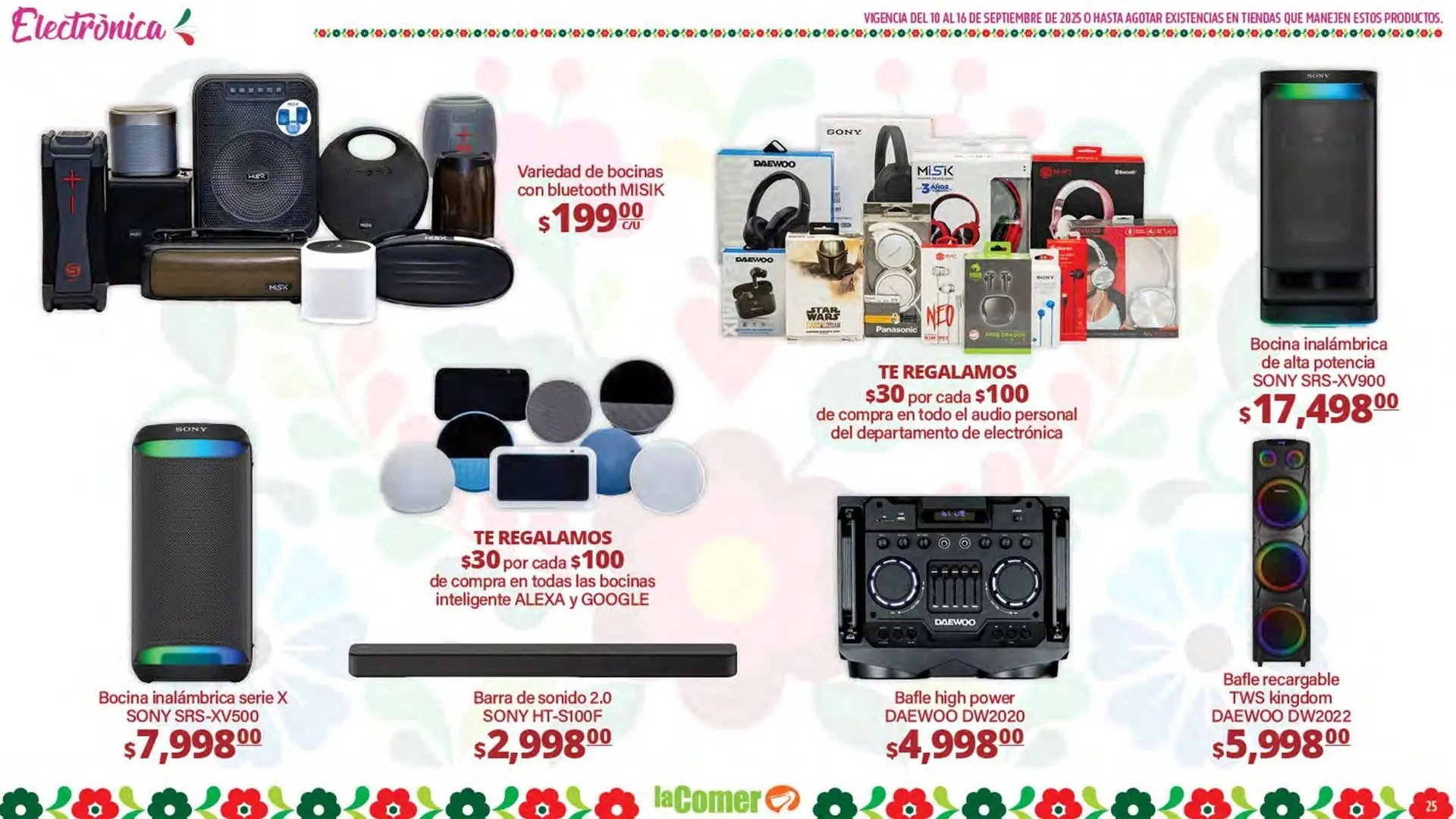 Catálogo de Folleto La Comer 10 de septiembre al 16 de septiembre 2025 - Pagina 25