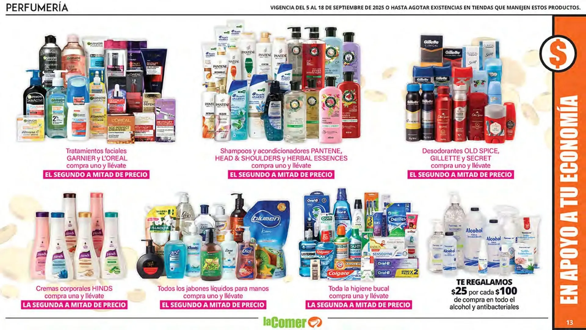 Catálogo de Folleto La Comer 5 de septiembre al 18 de septiembre 2025 - Pagina 13