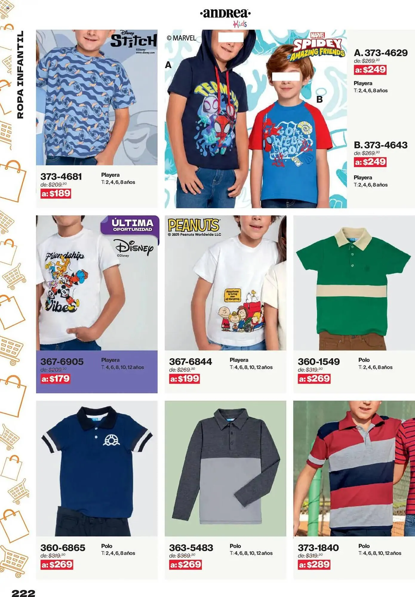 Catálogo de Catálogo Andrea 10 de agosto al 2 de noviembre 2025 - Pagina 222