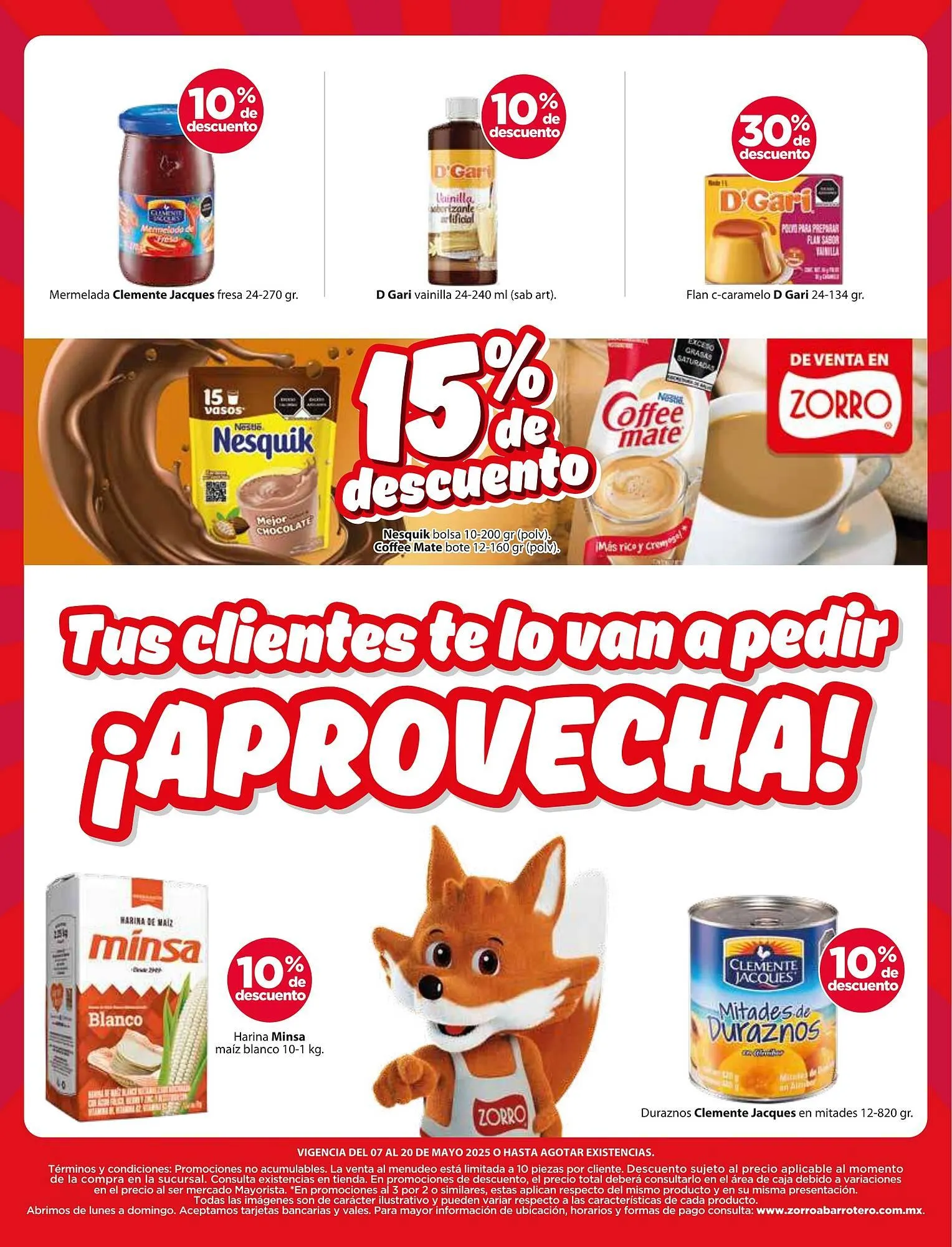 Catálogo de Catálogo Zorro 7 de mayo al 20 de mayo 2025 - Pagina 16