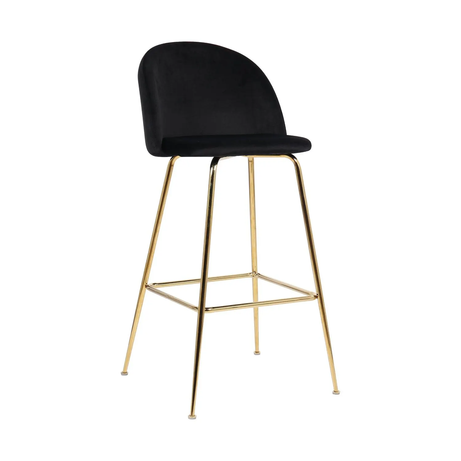 Banco Alto de Terciopelo Bari