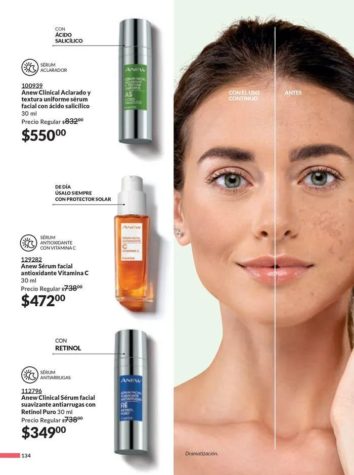 Catálogo de Avon COSMÉTICOS C09 17 de abril al 22 de mayo 2024 - Pagina 134