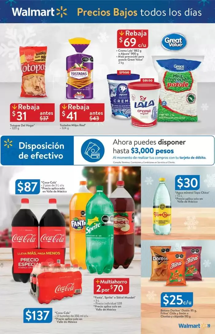 Catálogo de Walmart - Precios Bajos 28 de noviembre al 17 de diciembre 2024 - Pagina 19