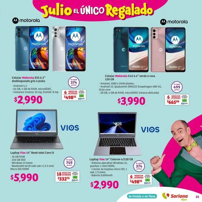 Catálogo de Julio Regalado Híper 12 de julio al 17 de julio 2024 - Pagina 35