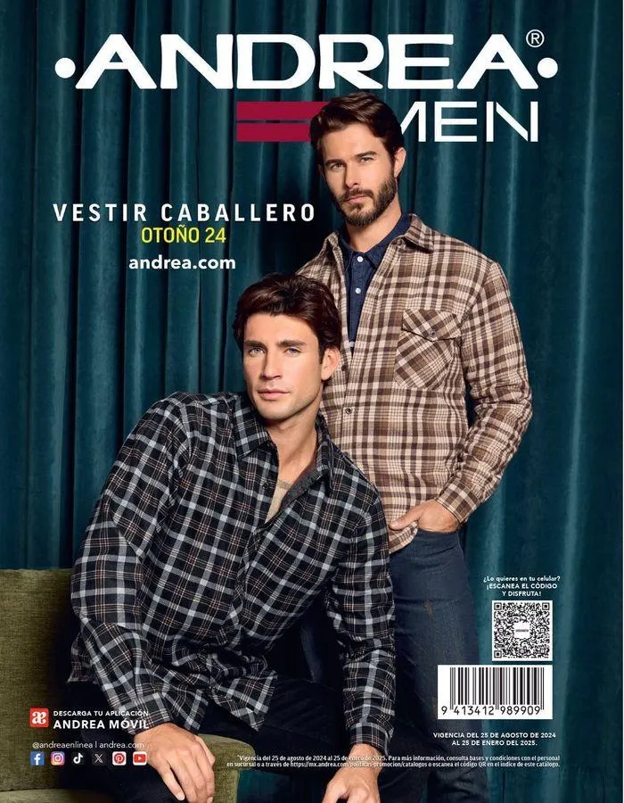 Catálogo de ANDREA - VESTIR CABALLERO 26 de agosto al 25 de enero 2025 - Pagina 19