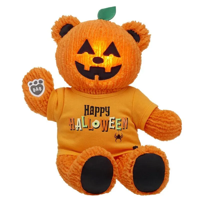 Pumpkin Glow Bear Happy Halloween Gift Set
