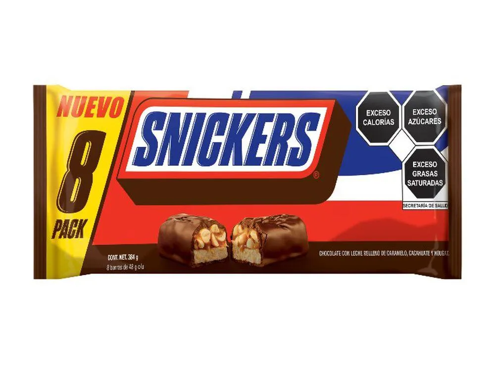 Chocolate en Barra Snicker 8/48 g