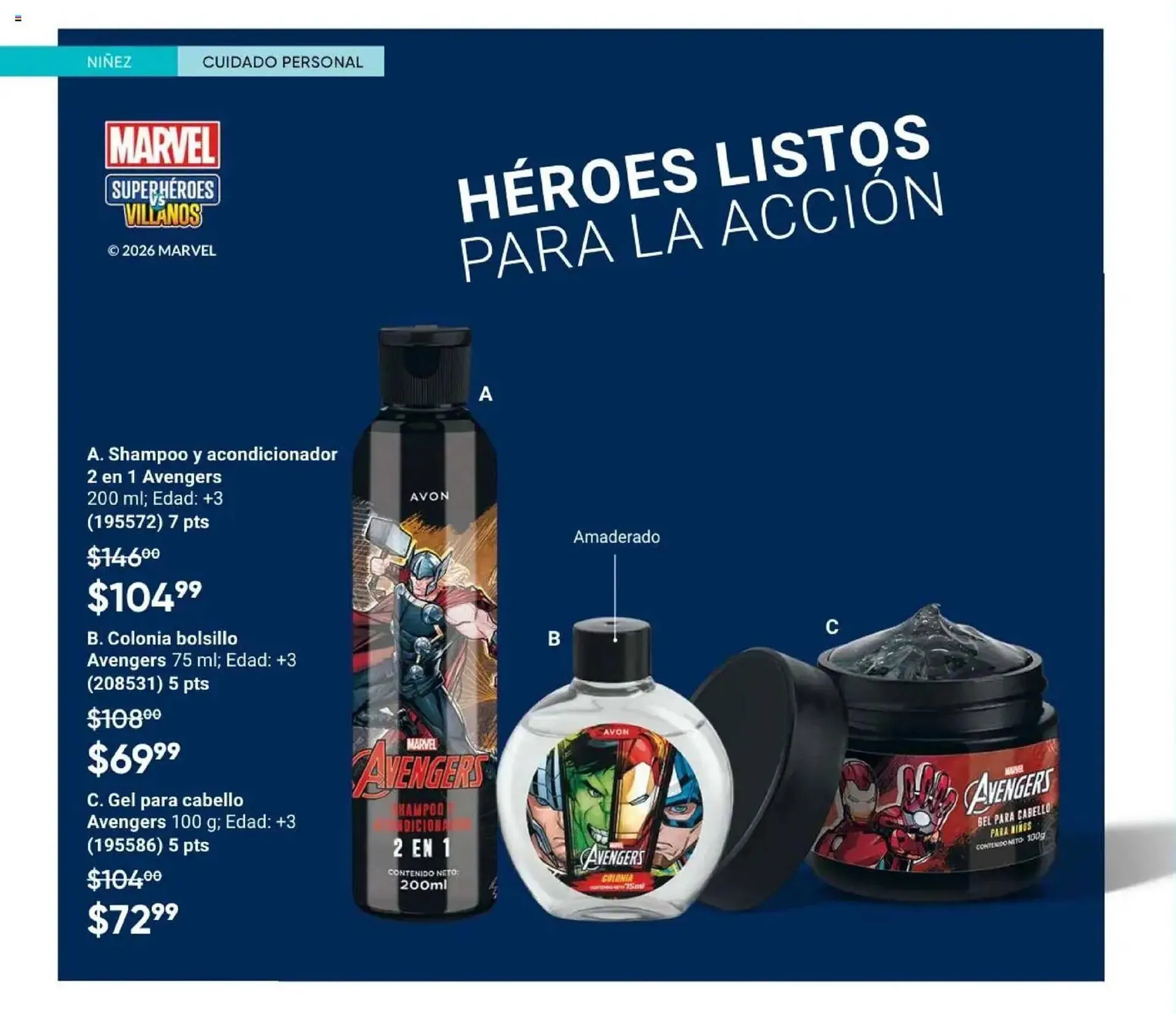 Catálogo de Catálogo Avon 23 de febrero al 31 de marzo 2026 - Pagina 46