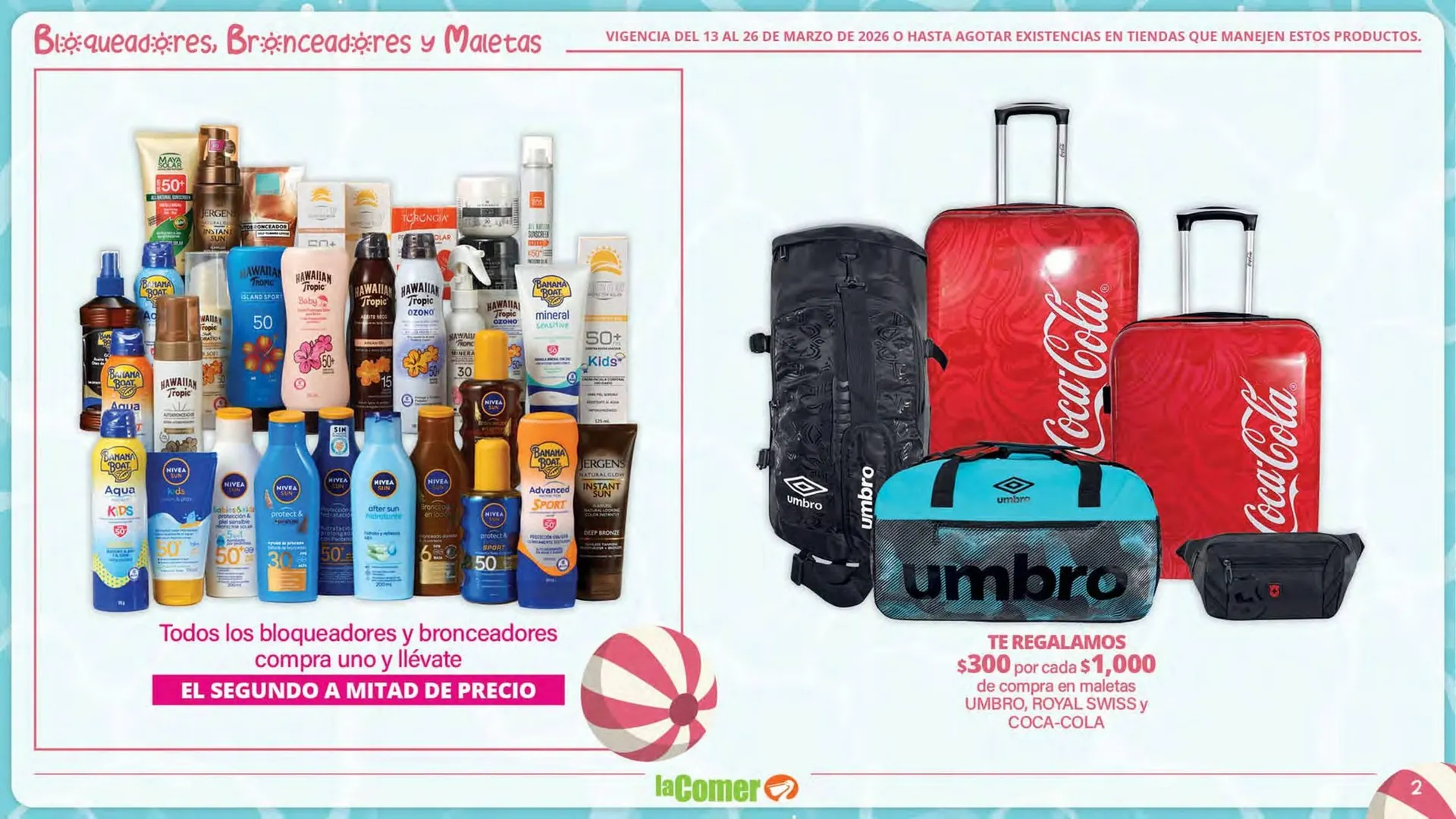 Catálogo de Folleto La Comer 13 de marzo al 26 de marzo 2026 - Pagina 2