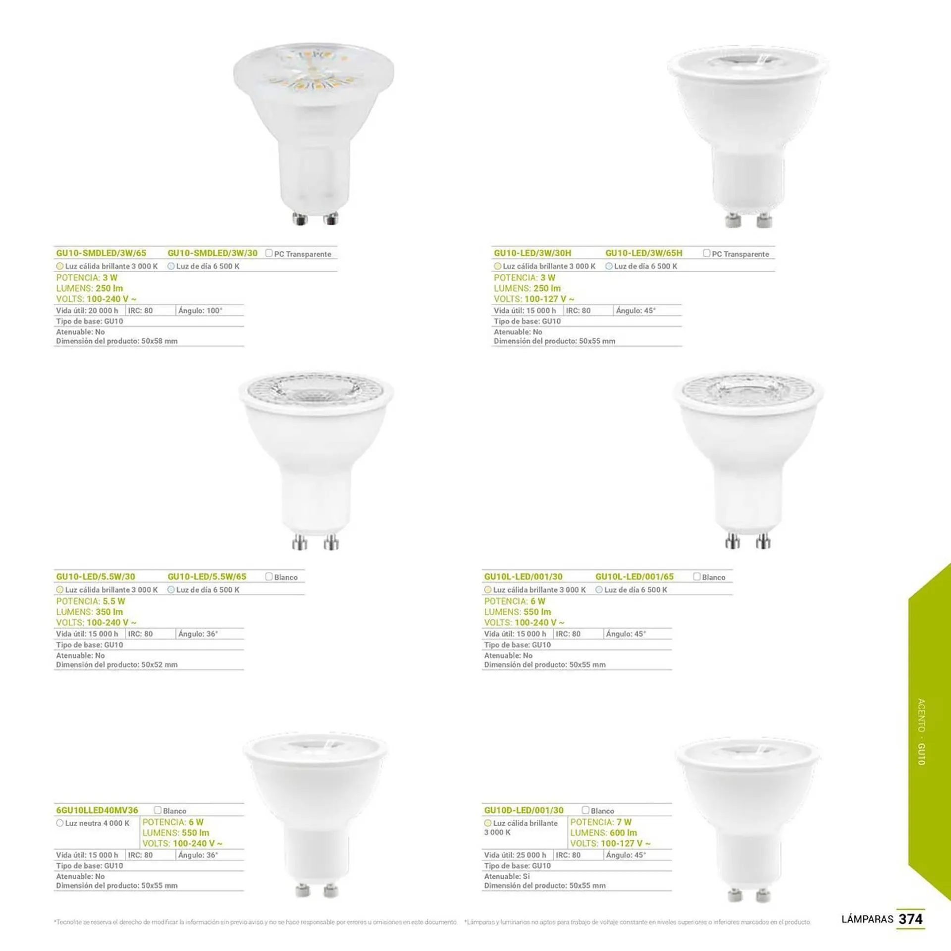 Catálogo de Catálogo Tecnolite 27 de junio al 31 de diciembre 2025 - Pagina 6
