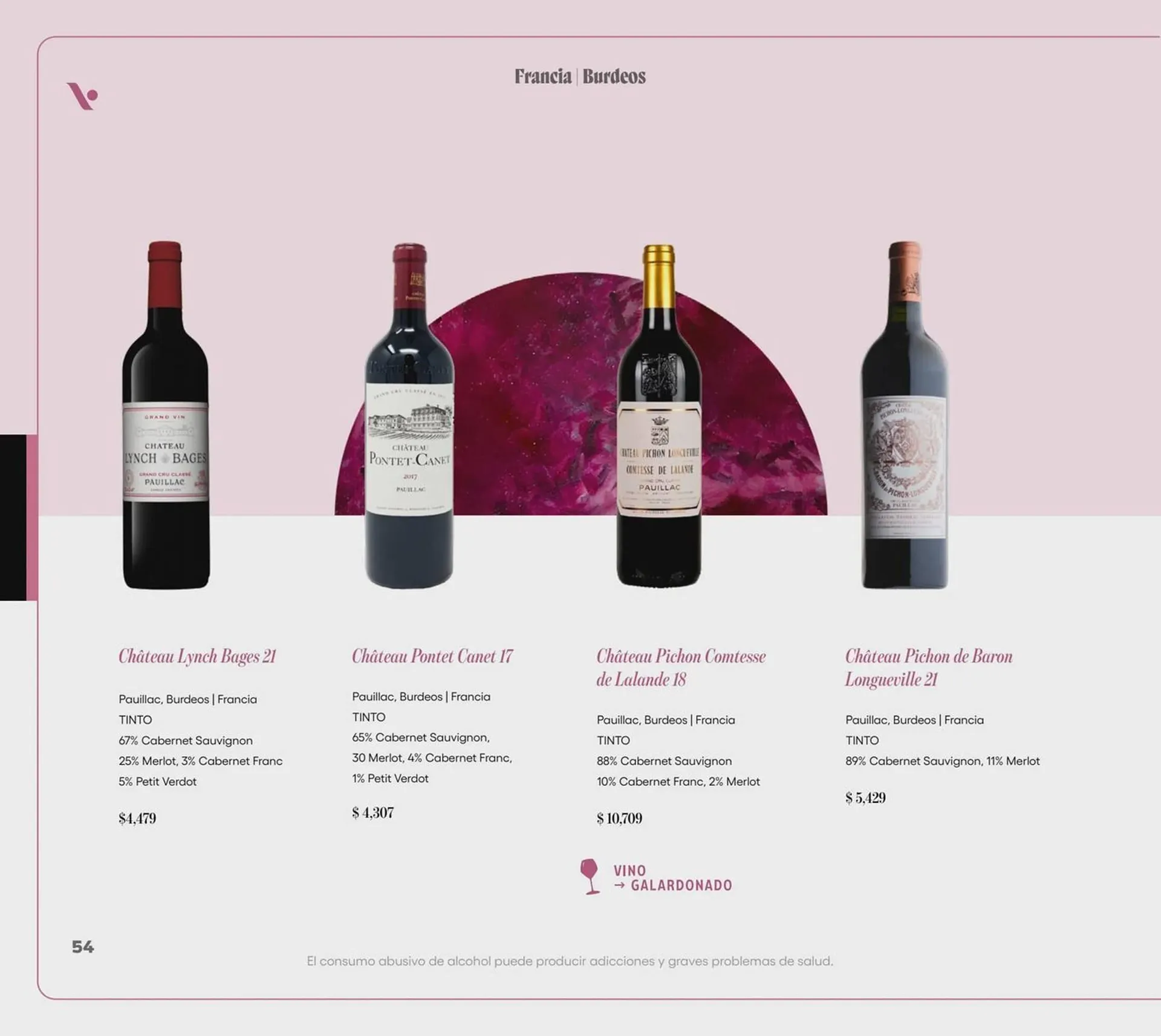 Catálogo de Catálogo Vinoteca 5 de noviembre al 31 de diciembre 2025 - Pagina 54