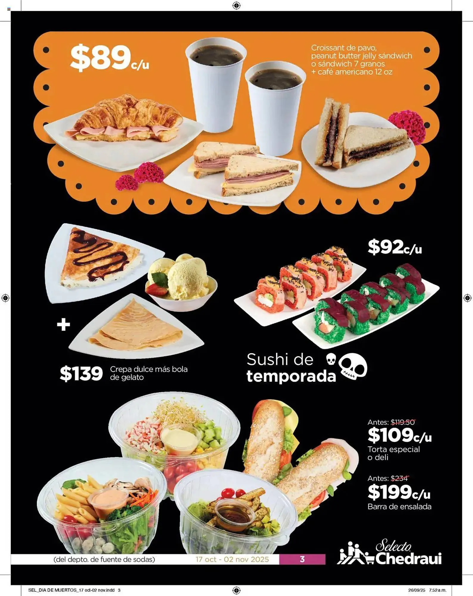 Catálogo de Folleto Chedraui 17 de octubre al 2 de noviembre 2025 - Pagina 3