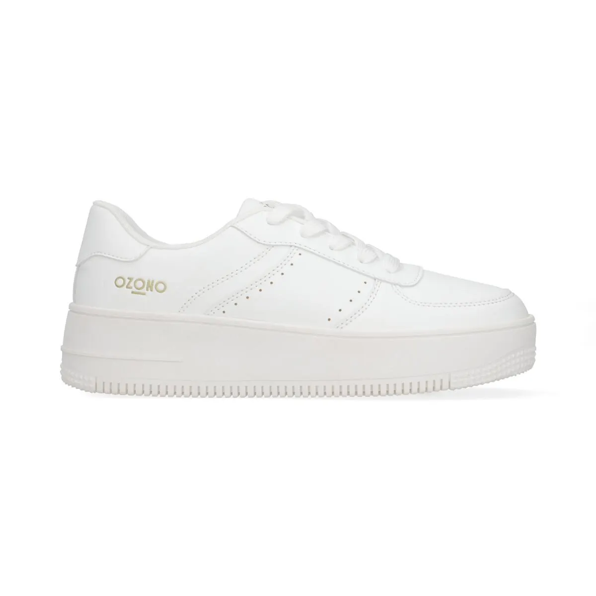 SNEAKER OZONO PARA MUJER ESTILO 610901 BLANCO