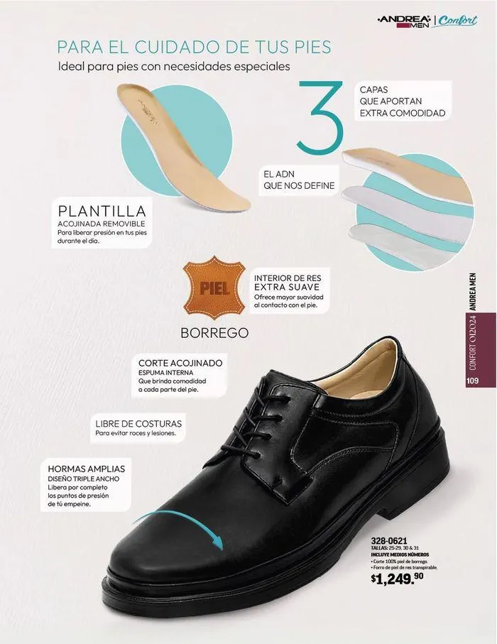 Catálogo de ANDREA - CALZADO CONFORT 26 de agosto al 25 de enero 2025 - Pagina 96