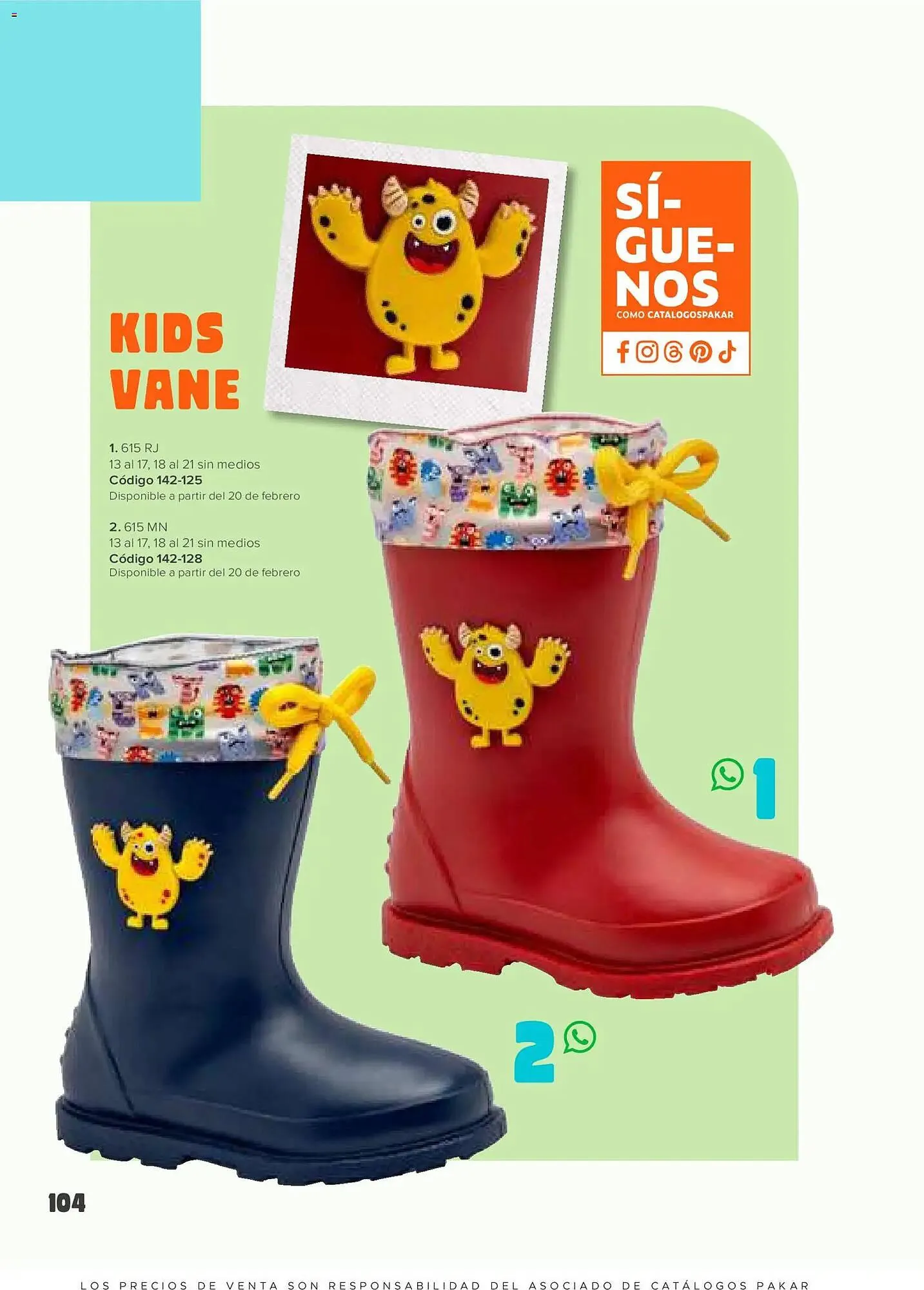 Catálogo de Catálogo SC Pakar 30 de enero al 1 de julio 2026 - Pagina 104