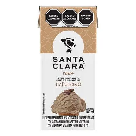 Leche Saborizada Santa Clara Cappuccino180 ml