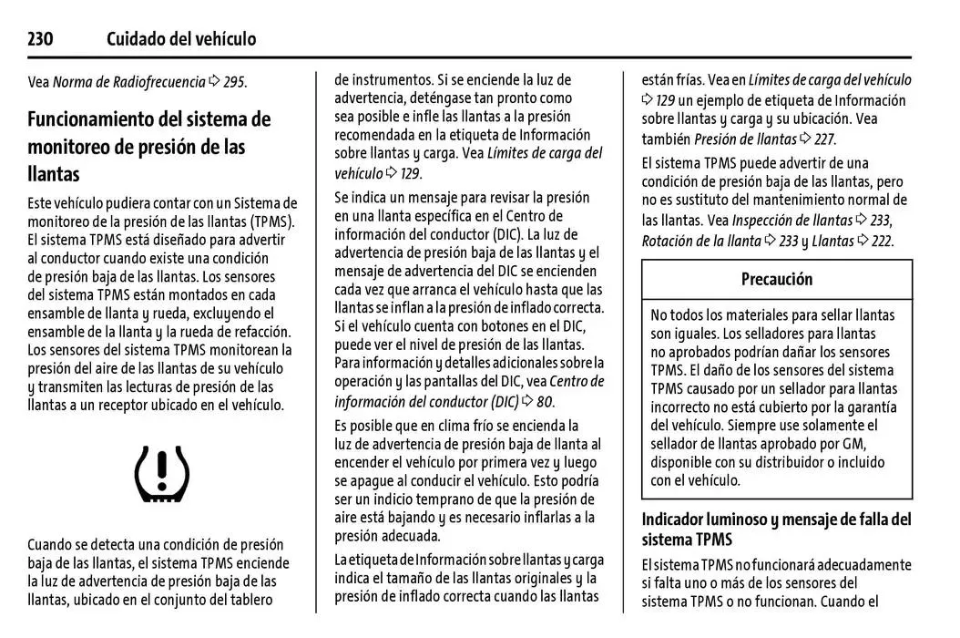 Catálogo de BrightDrop 400 Y BrightDrop 600 Manual del propietario 22 de enero al 31 de diciembre 2025 - Pagina 231