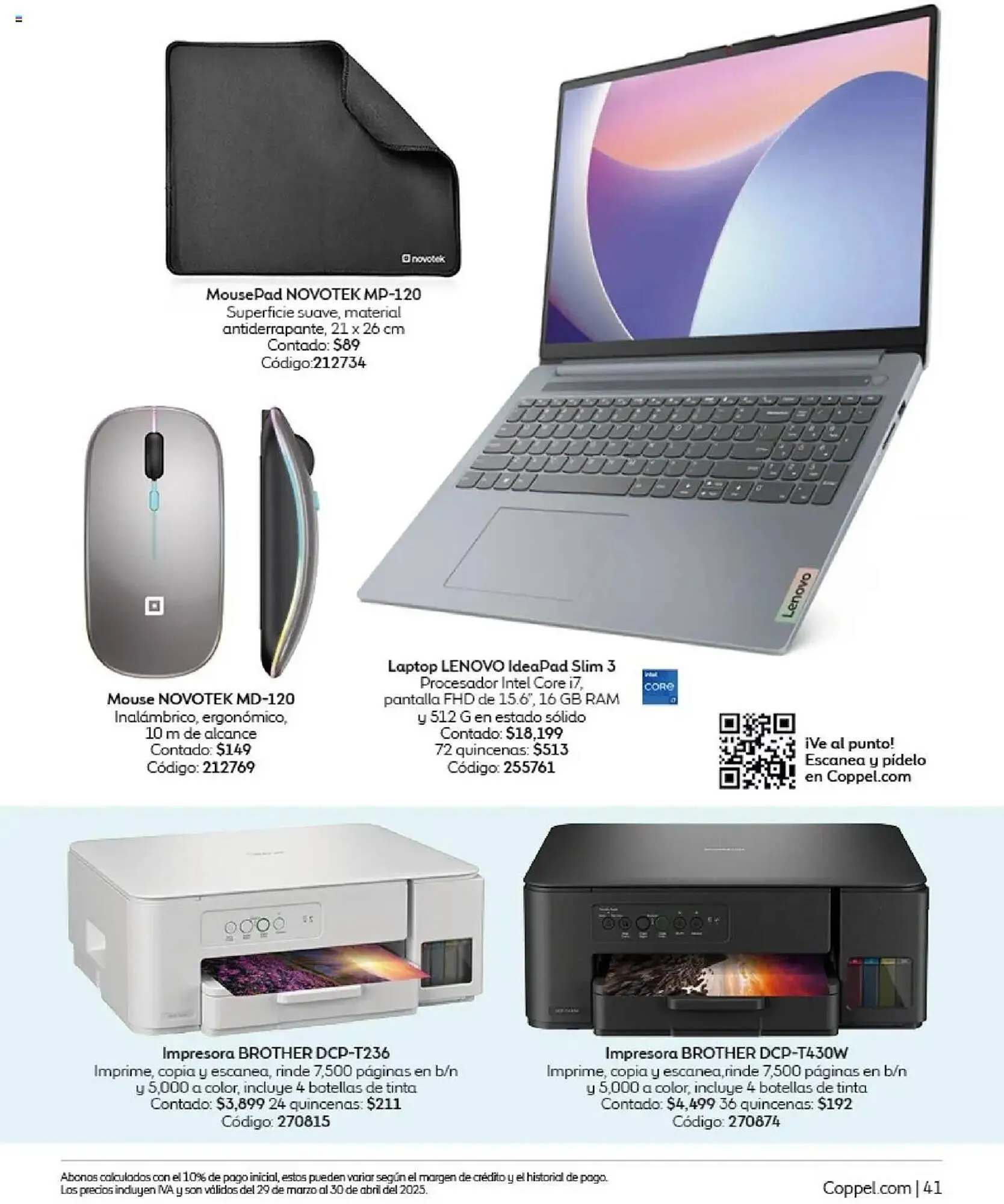 Catálogo de Catálogo Coppel 1 de abril al 30 de abril 2025 - Pagina 41