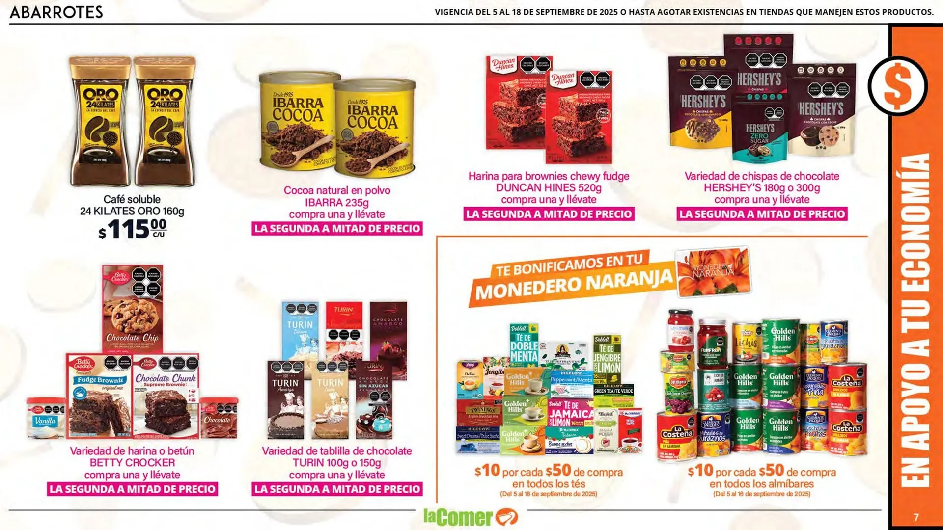 Catálogo de Folleto La Comer 5 de septiembre al 18 de septiembre 2025 - Pagina 7