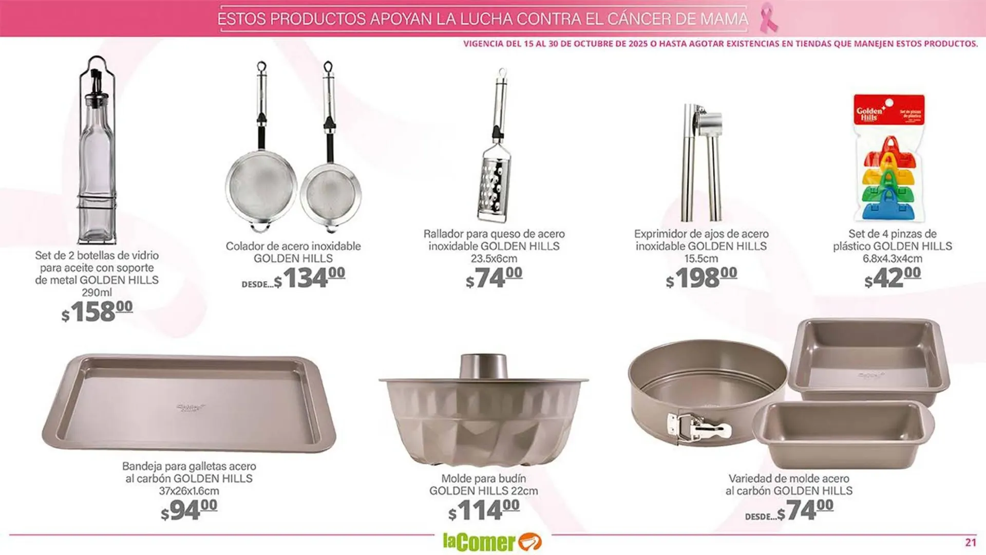 Catálogo de Folleto La Comer 15 de octubre al 30 de octubre 2025 - Pagina 21