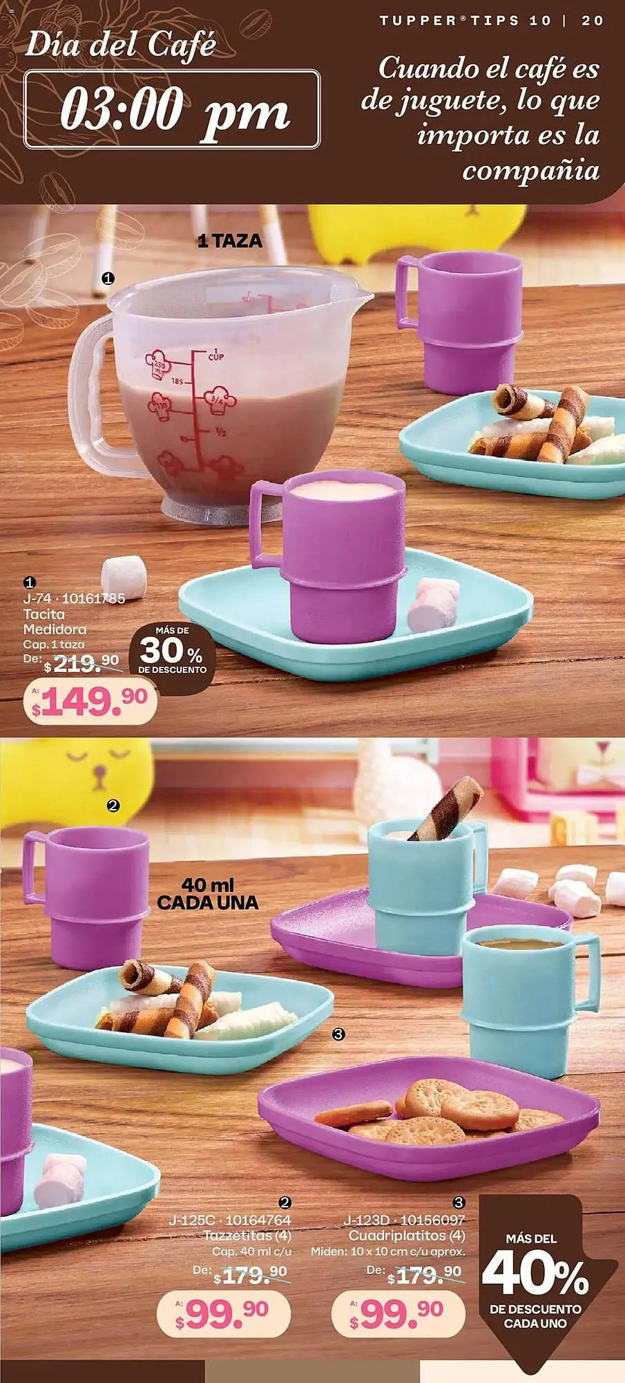 Catálogo de Catálogo Tupperware 8 de septiembre al 6 de octubre 2025 - Pagina 20