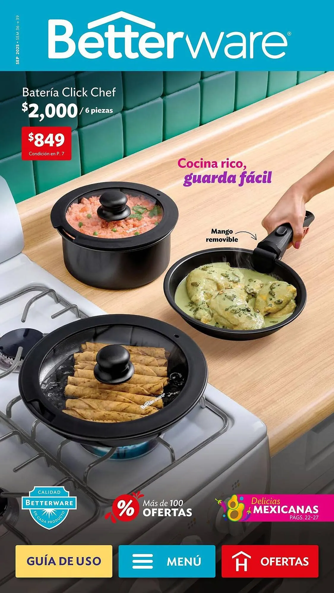 Catálogo de Catálogo BetterWare 5 de septiembre al 30 de septiembre 2025 - Pagina 1