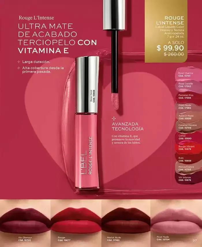 Catálogo de Catálogo L'Bel México C03 7 de enero al 6 de febrero 2025 - Pagina 96