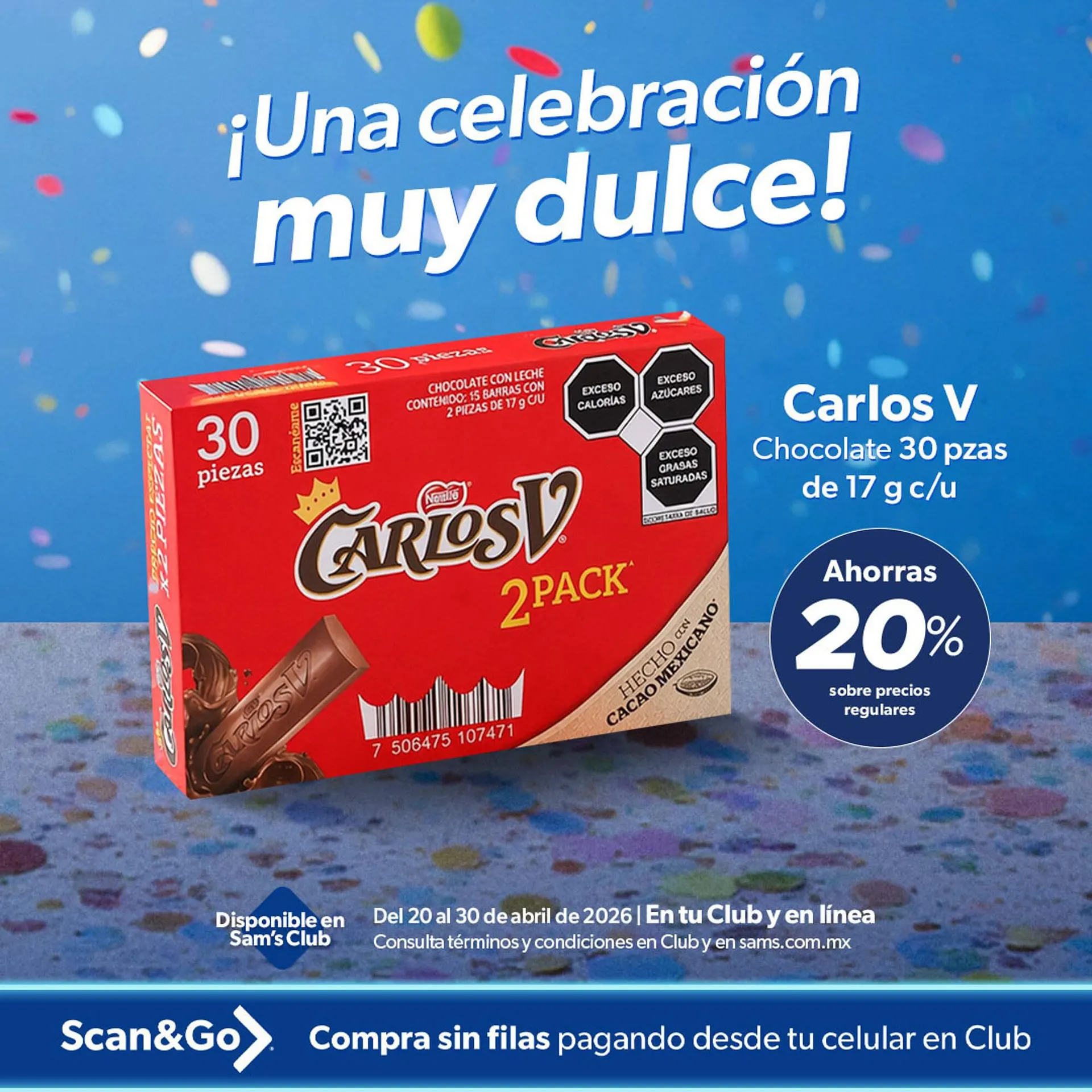 Catálogo de Catálogo Sam's Club 26 de abril al 30 de abril 2026 - Pagina 1