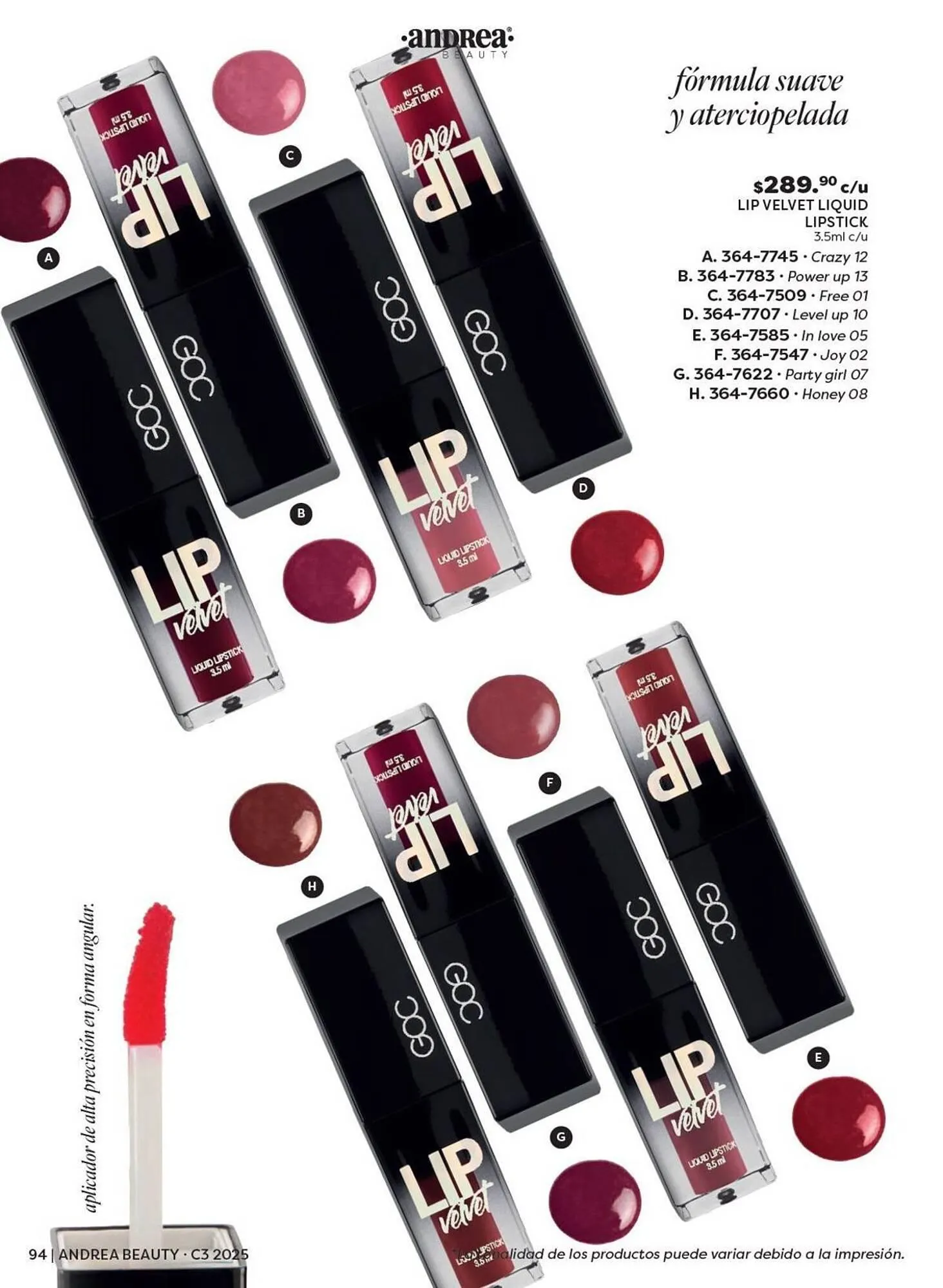 Catálogo de Catálogo Andrea 23 de mayo al 31 de diciembre 2025 - Pagina 94