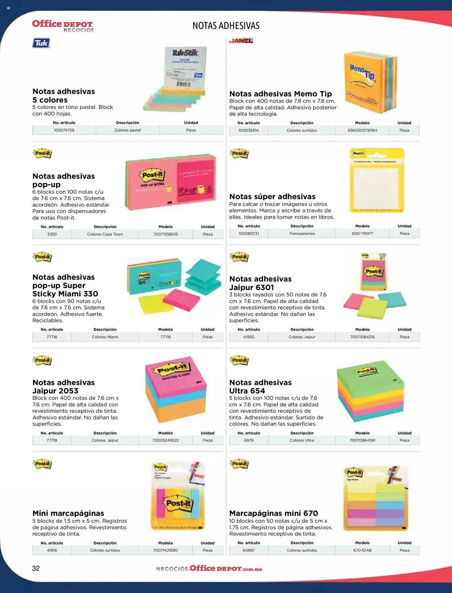 Catálogo de Catálogo Office Depot 9 de enero al 31 de diciembre 2025 - Pagina 34