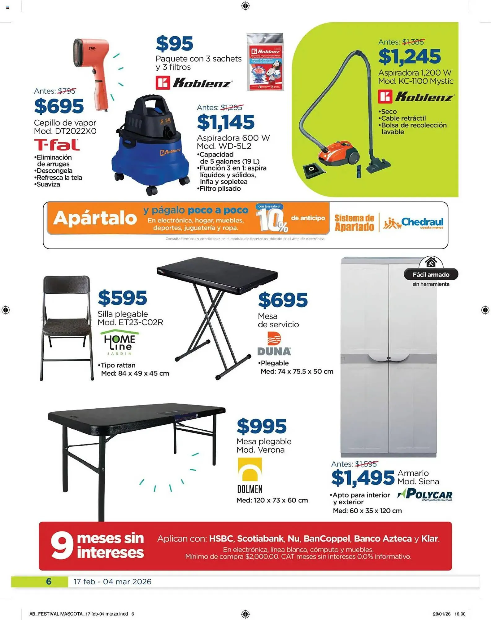 Catálogo de Folleto Chedraui 17 de febrero al 5 de marzo 2026 - Pagina 6