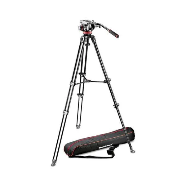 Tripié MANFROTTO MVK502AM-1 Con Patas Gemelas y Cabeza Fluida