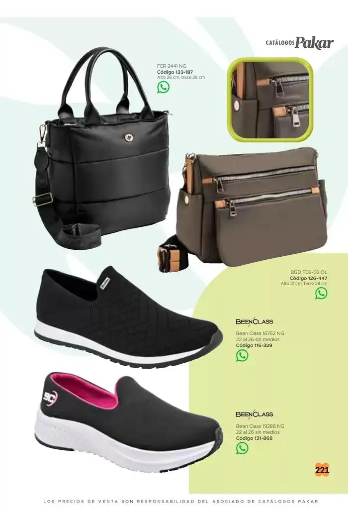 Catálogo de Pakar Mujer 31 de enero al 31 de agosto 2025 - Pagina 221