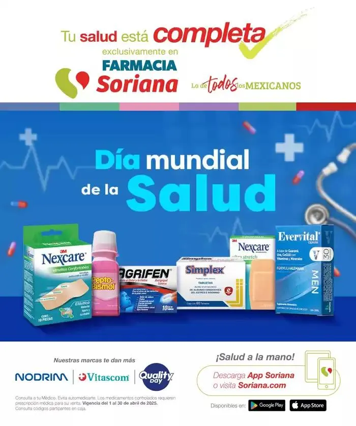 Catálogo de Folleto Farmacia Abril Híper Nacional 1 de abril al 30 de abril 2025 - Pagina 1