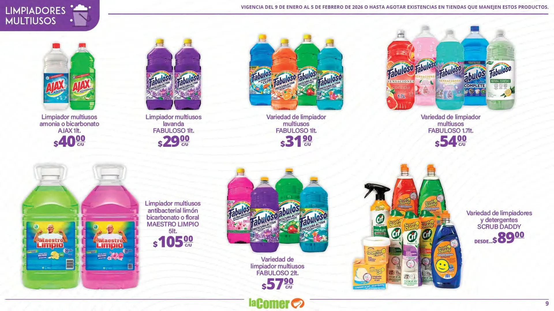 Catálogo de Folleto La Comer 9 de enero al 5 de febrero 2026 - Pagina 9