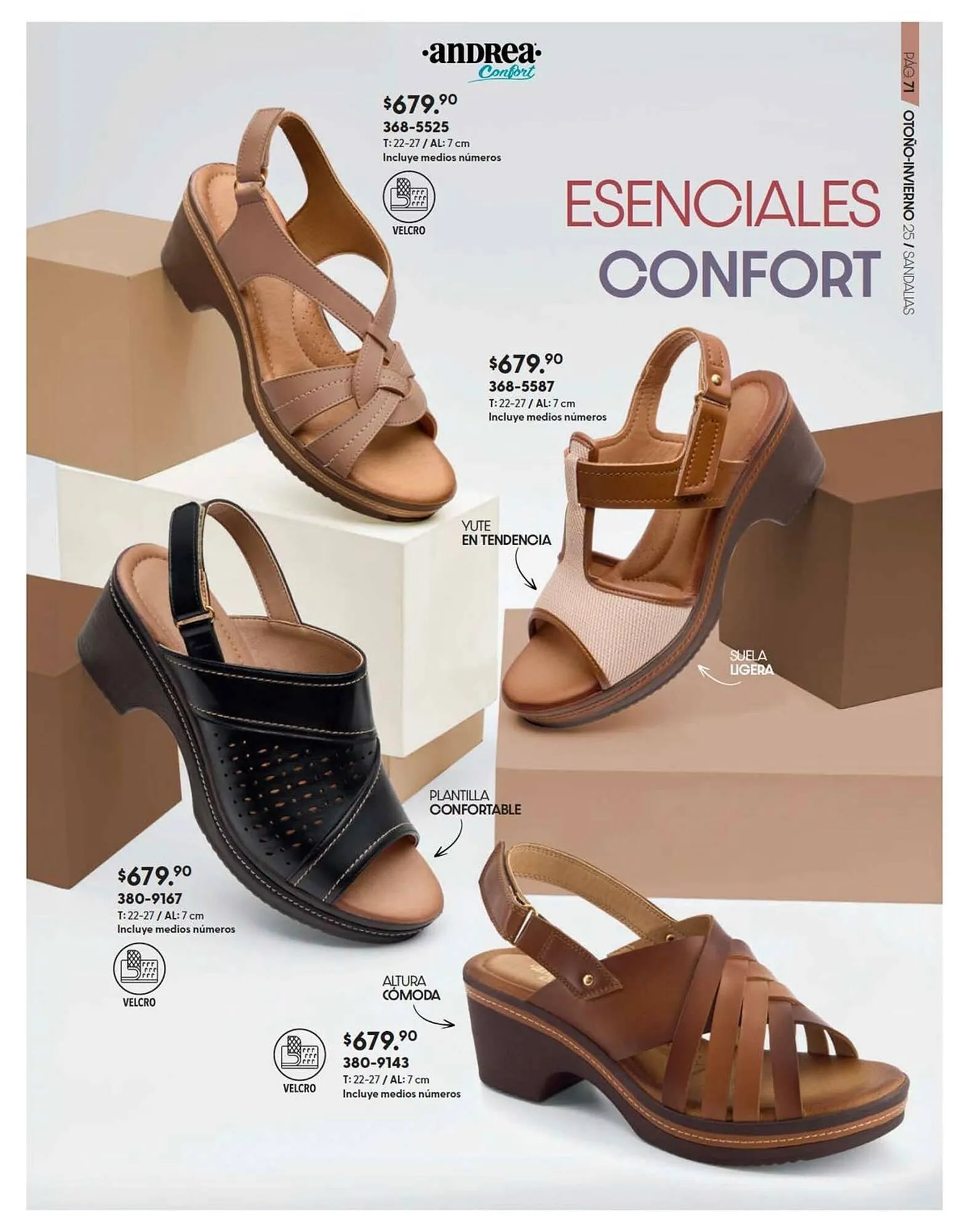 Catálogo de Catálogo Andrea 22 de enero al 31 de enero 2026 - Pagina 71