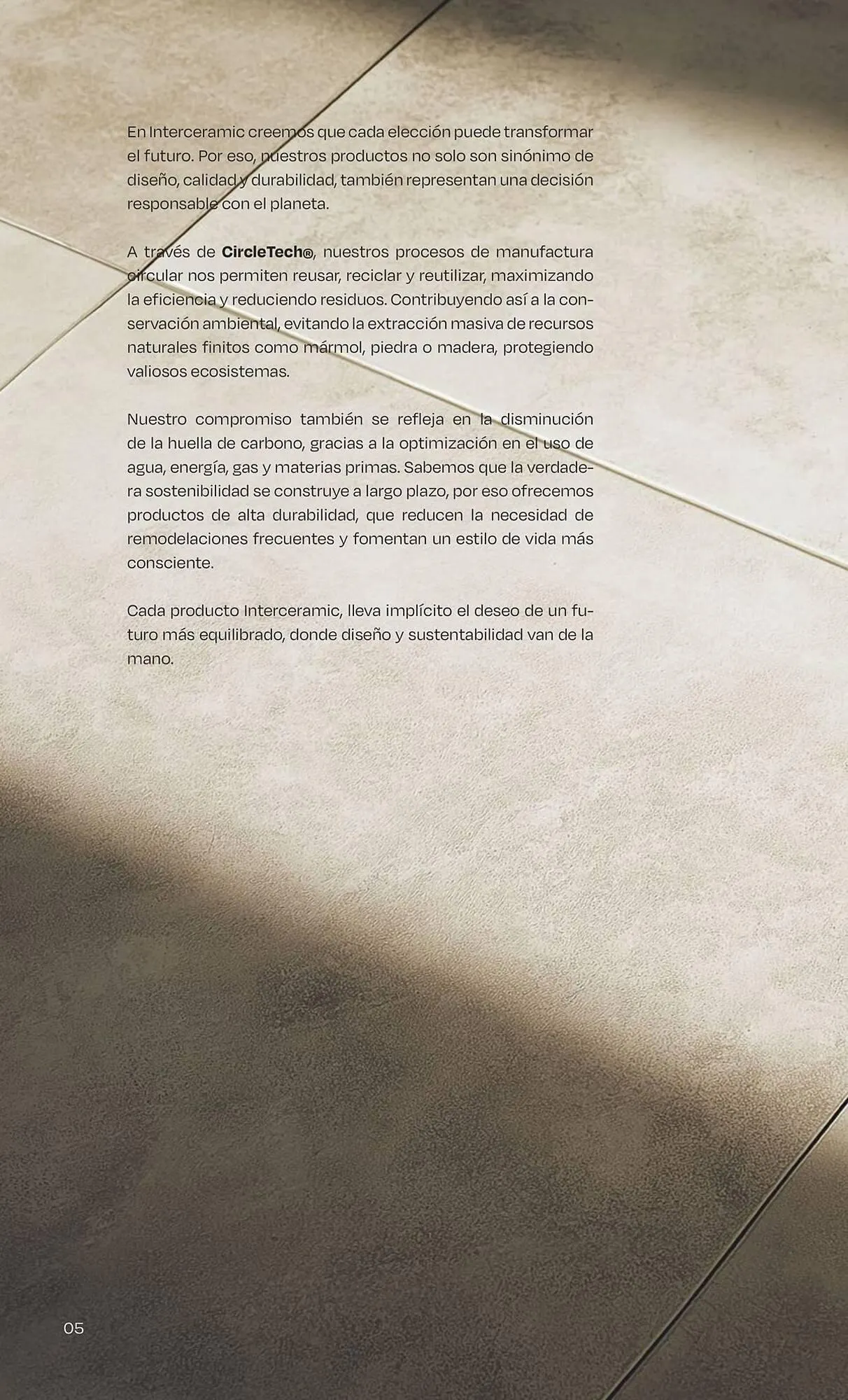 Catálogo de Catálogo Interceramic 3 de octubre al 3 de octubre 2026 - Pagina 6