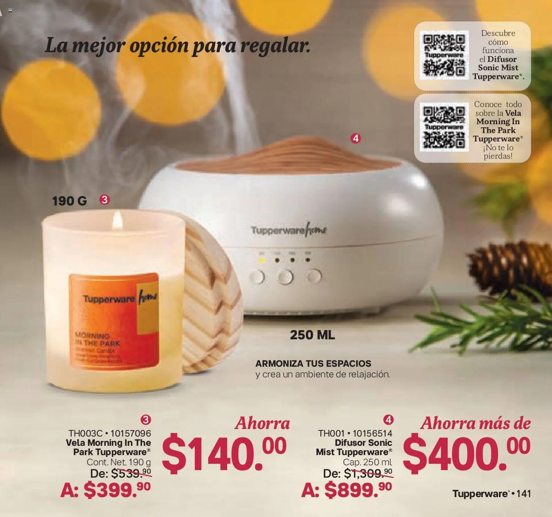 Catálogo de Catálogo Tupperware 23 de octubre al 12 de noviembre 2023 - Pagina 141