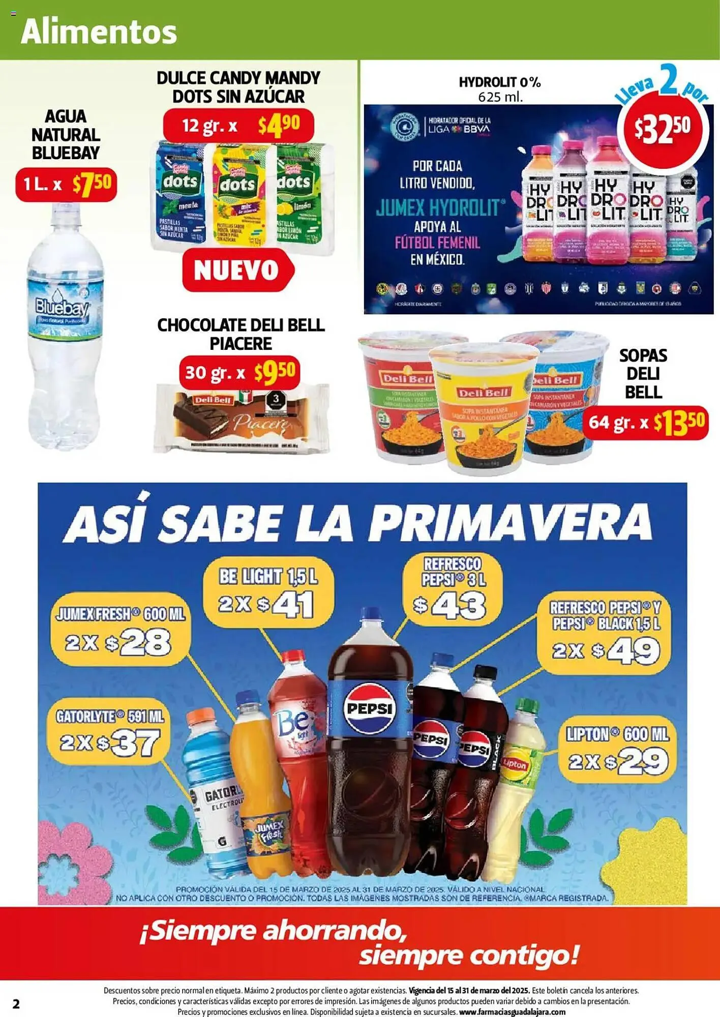 Catálogo de Catálogo Farmacias Guadalajara 15 de marzo al 31 de marzo 2025 - Pagina 2