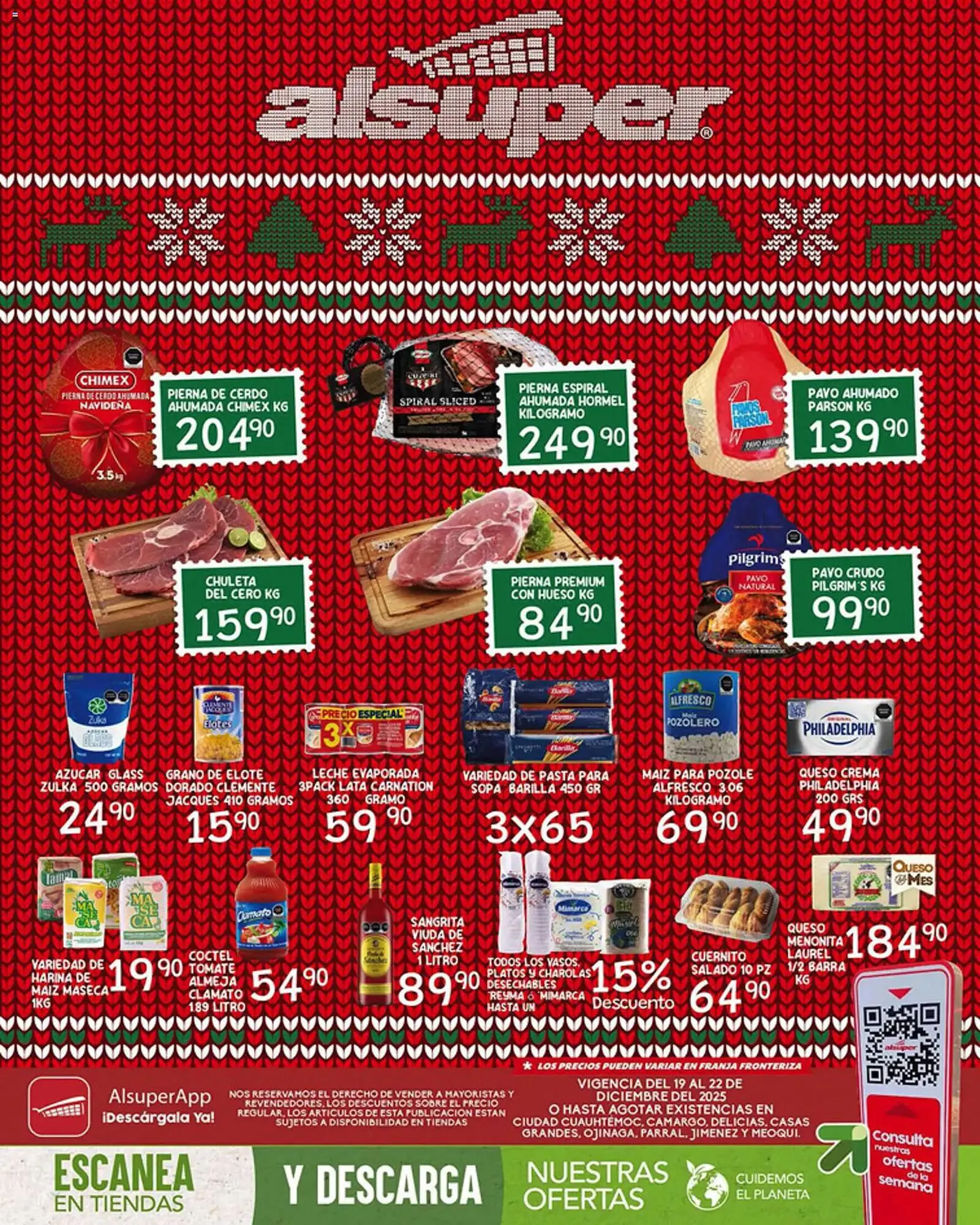Catálogo de Folleto Alsuper 19 de diciembre al 22 de diciembre 2025 - Pagina 1