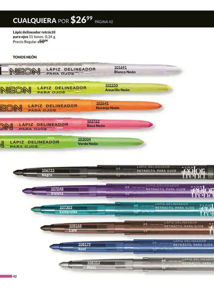 Catálogo de Avon COSMÉTICOS C15 14 de agosto al 18 de septiembre 2024 - Pagina 42