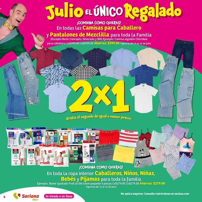 Catálogo de Julio Regalado Híper 12 de julio al 17 de julio 2024 - Pagina 6