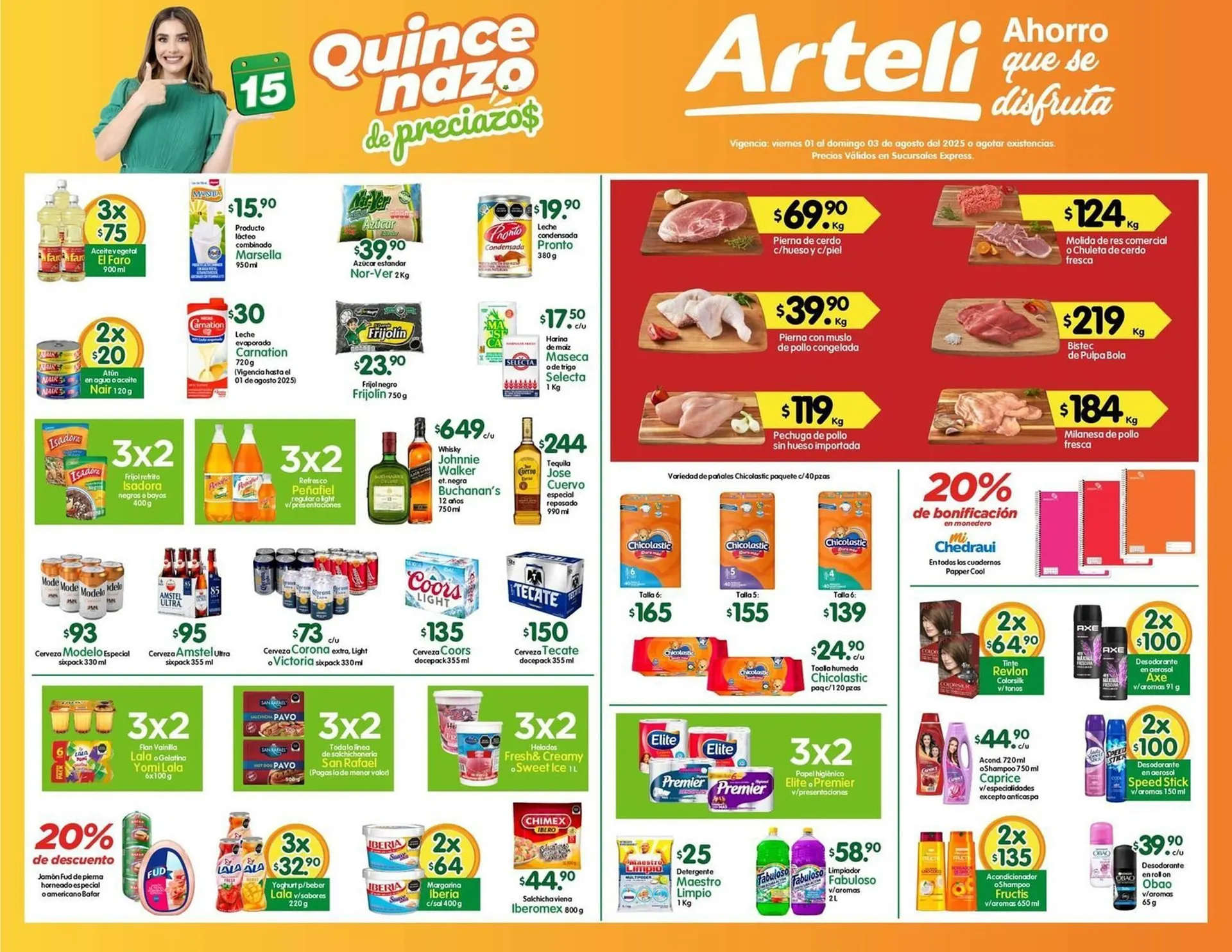 Catálogo de Catálogo Arteli 1 de agosto al 3 de agosto 2025 - Pagina 1