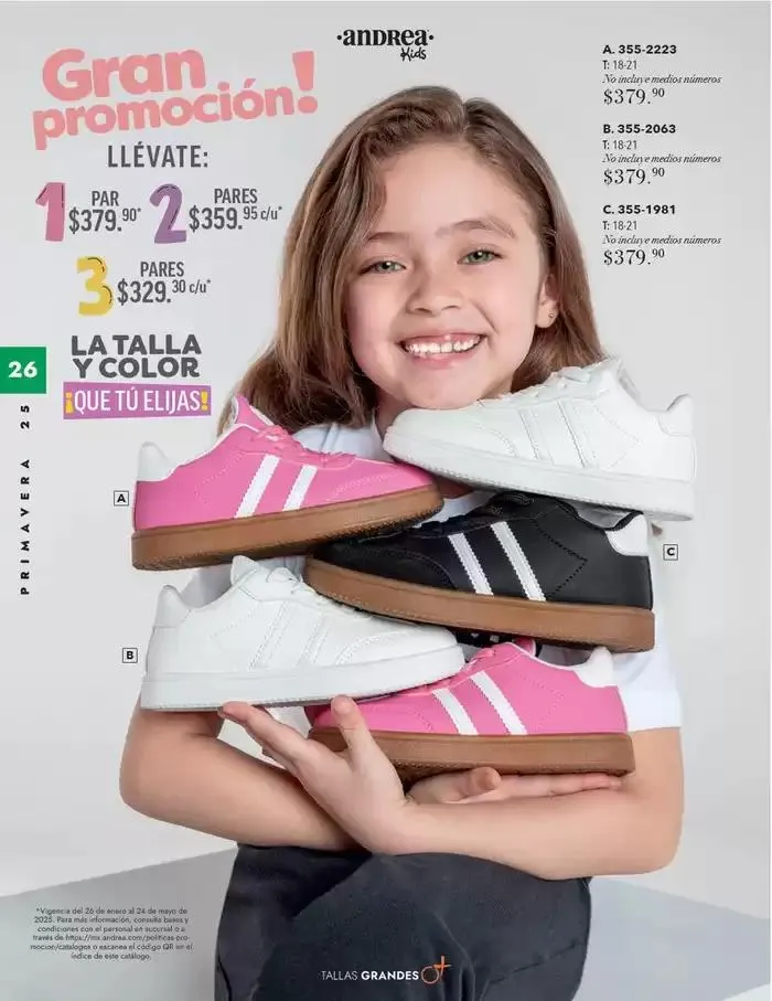 Catálogo de ANDREA | INFANTIL 26 de enero al 24 de mayo 2025 - Pagina 26