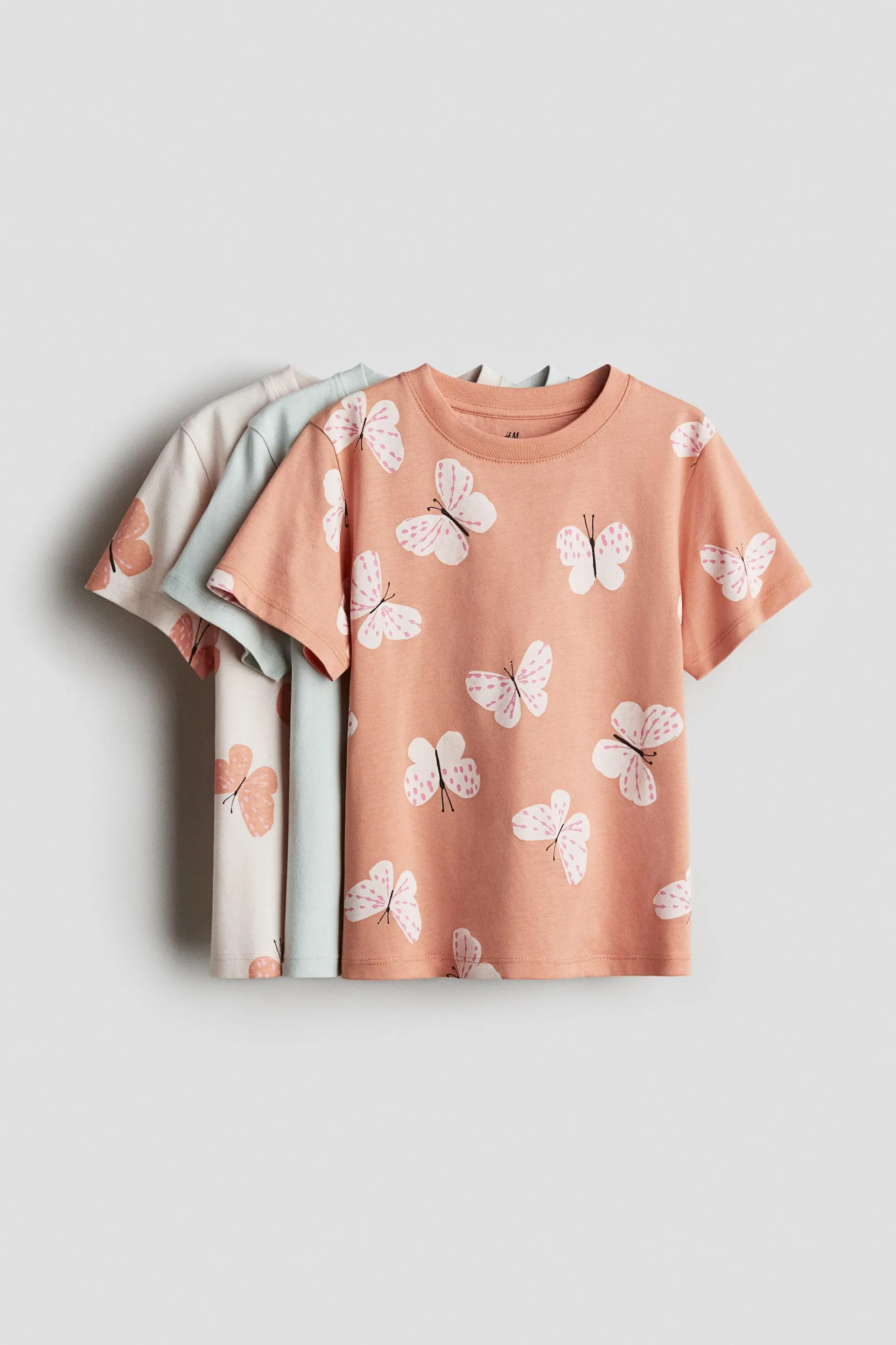 3-pack de playeras en punto con diseño